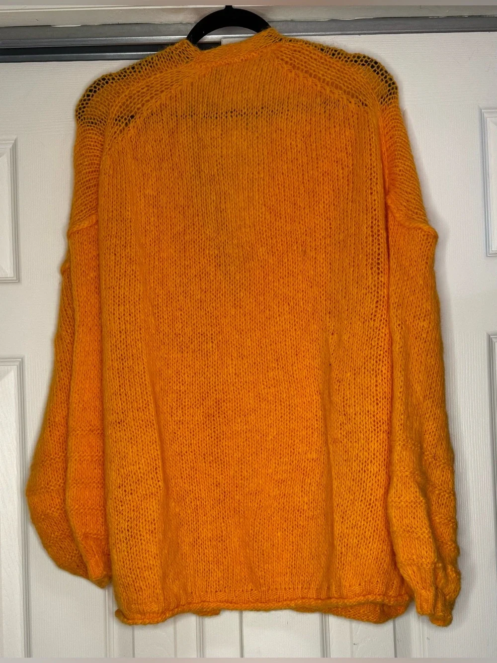 Free People Lightweight Tangerine Button-Front Knit Cardigan - Size XS NWT